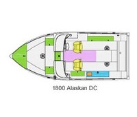 Алюминиевый катер 1800 ALASKAN DC